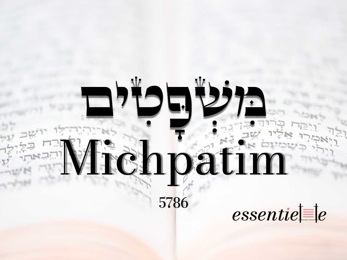 michpatim - un peuple libre par Mariacha Drai sur essentiELLE