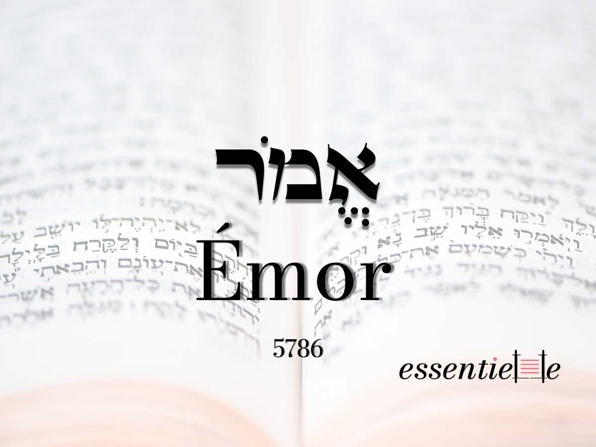 Emor - S'extraire de la passivité par Mariacha Drai